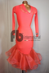 Coral dress