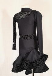 Girl black dress