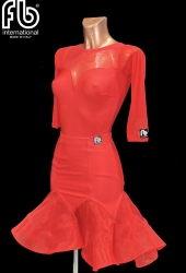 Rubino leotard and Iris skirt