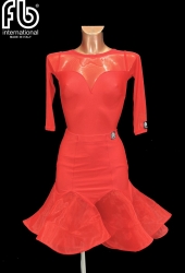 Rubino leotard and Iris skirt