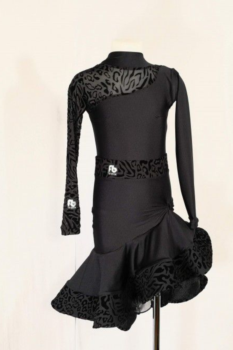 Girl black dress
