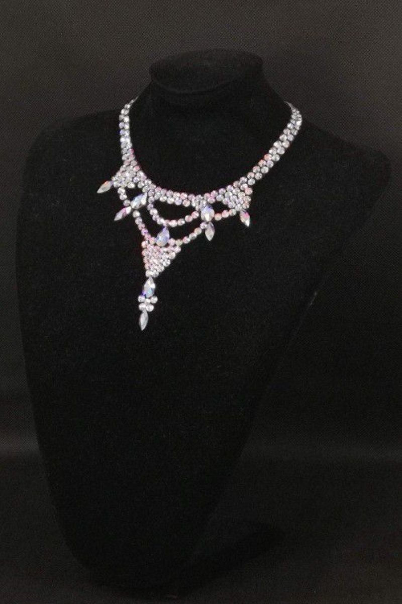 Rhinestones necklace 1