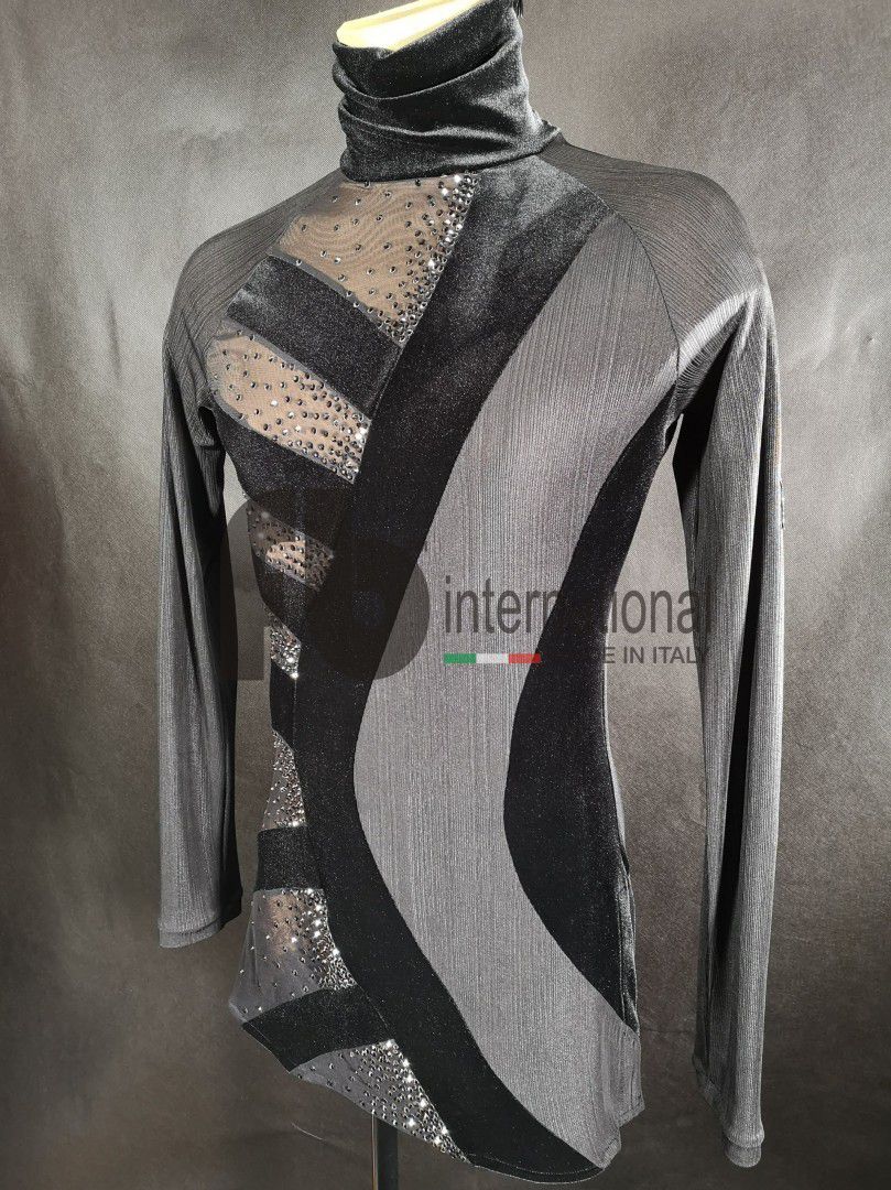 Men's polo neck shirt